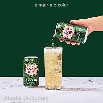 ginger ale color